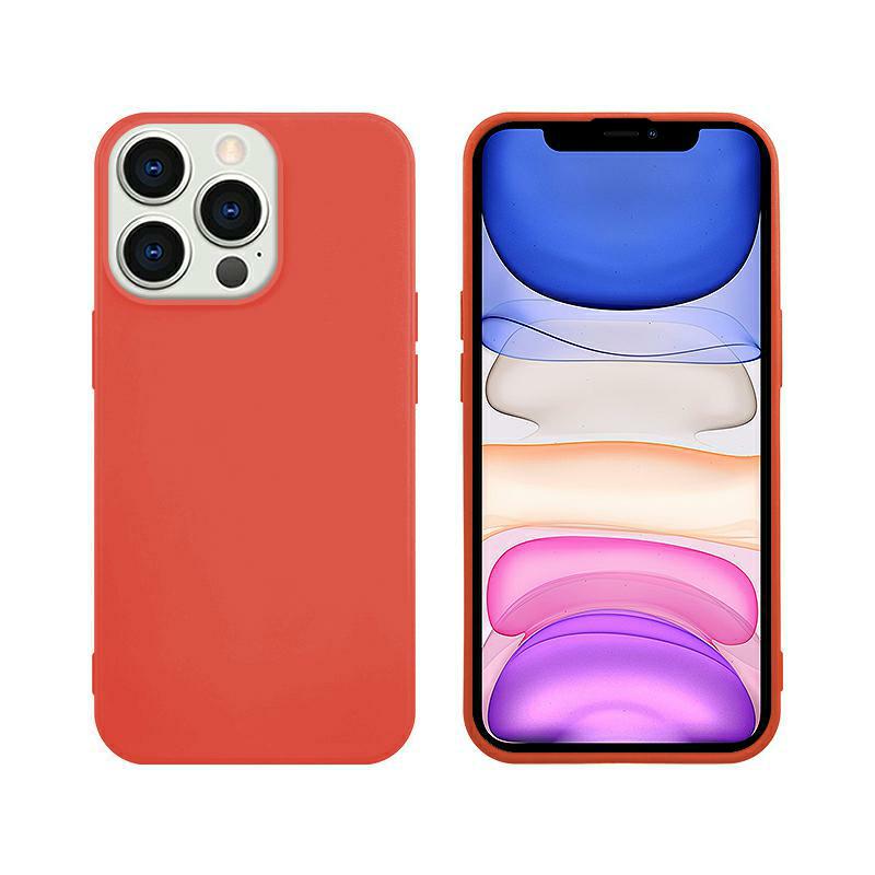 Pokrowiec silikonowy Tint Case czerwony Samsung A52