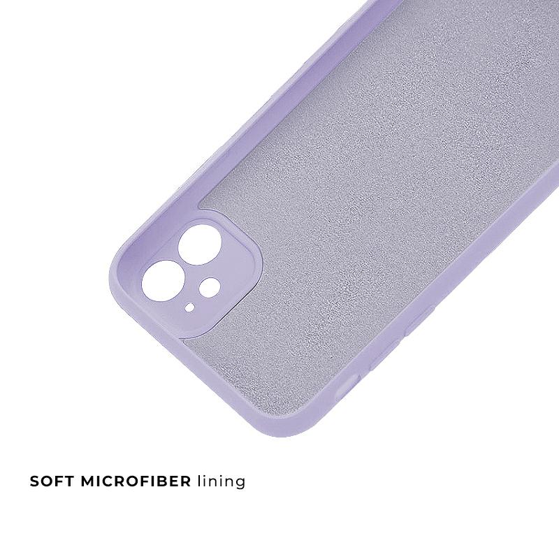 Pokrowiec silikonowy Tint Case fioletowy Motorola Moto E20 / 3