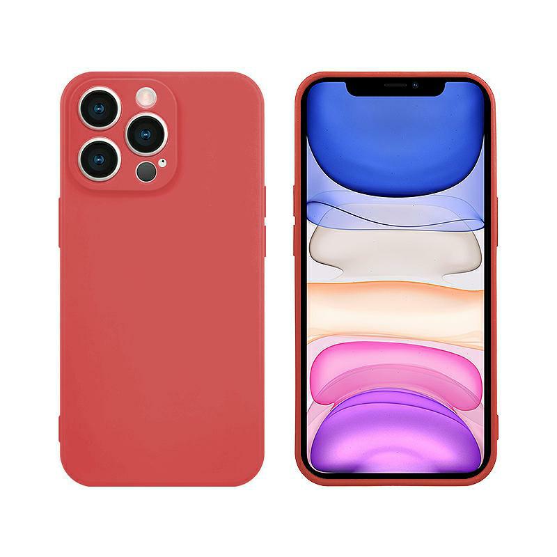 Pokrowiec silikonowy Tint Case czerwony Samsung Galaxy A52s