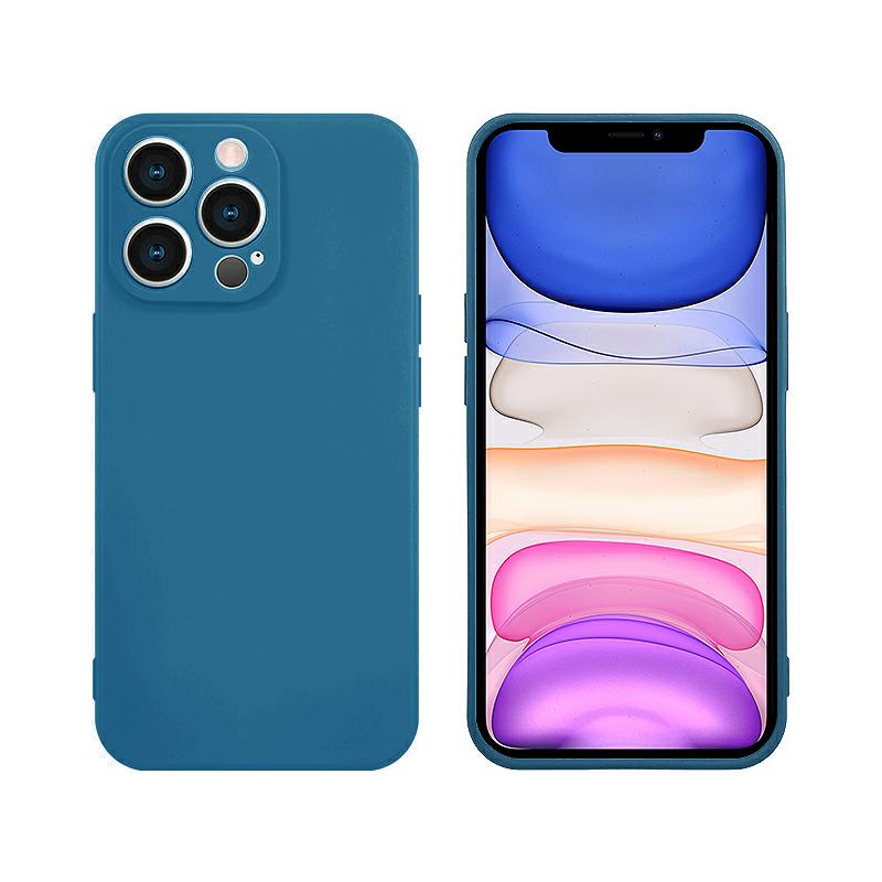 Pokrowiec silikonowy Tint Case ciemnoniebieski Samsung S21 FE