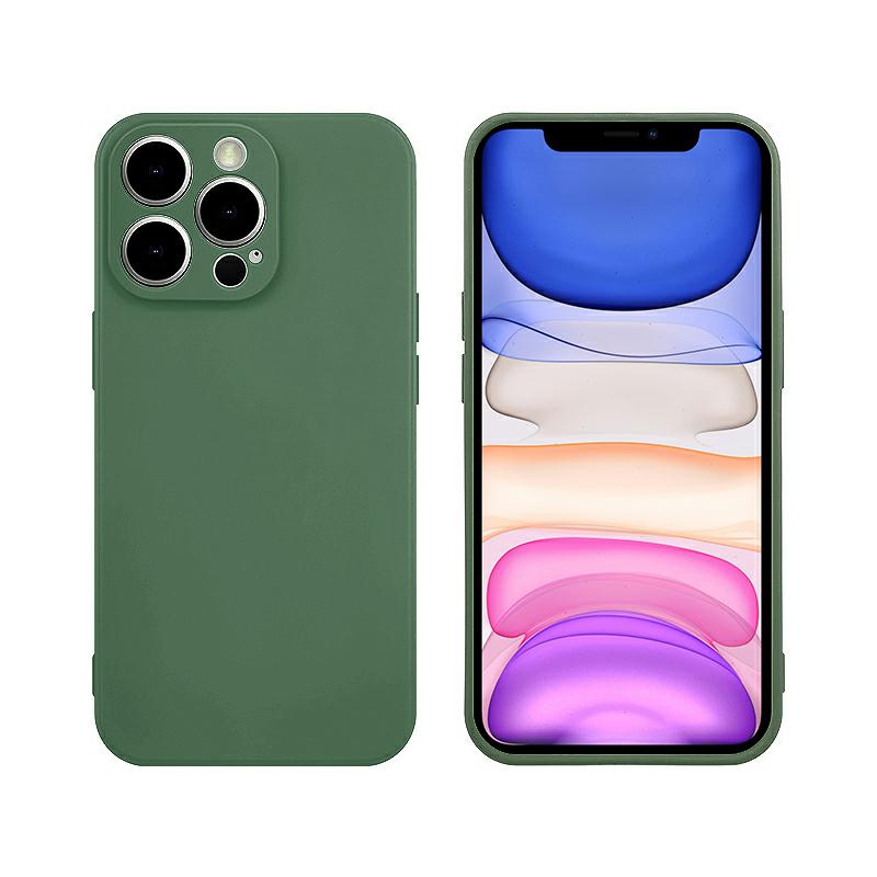 Pokrowiec silikonowy Tint Case zielony Samsung S21 FE