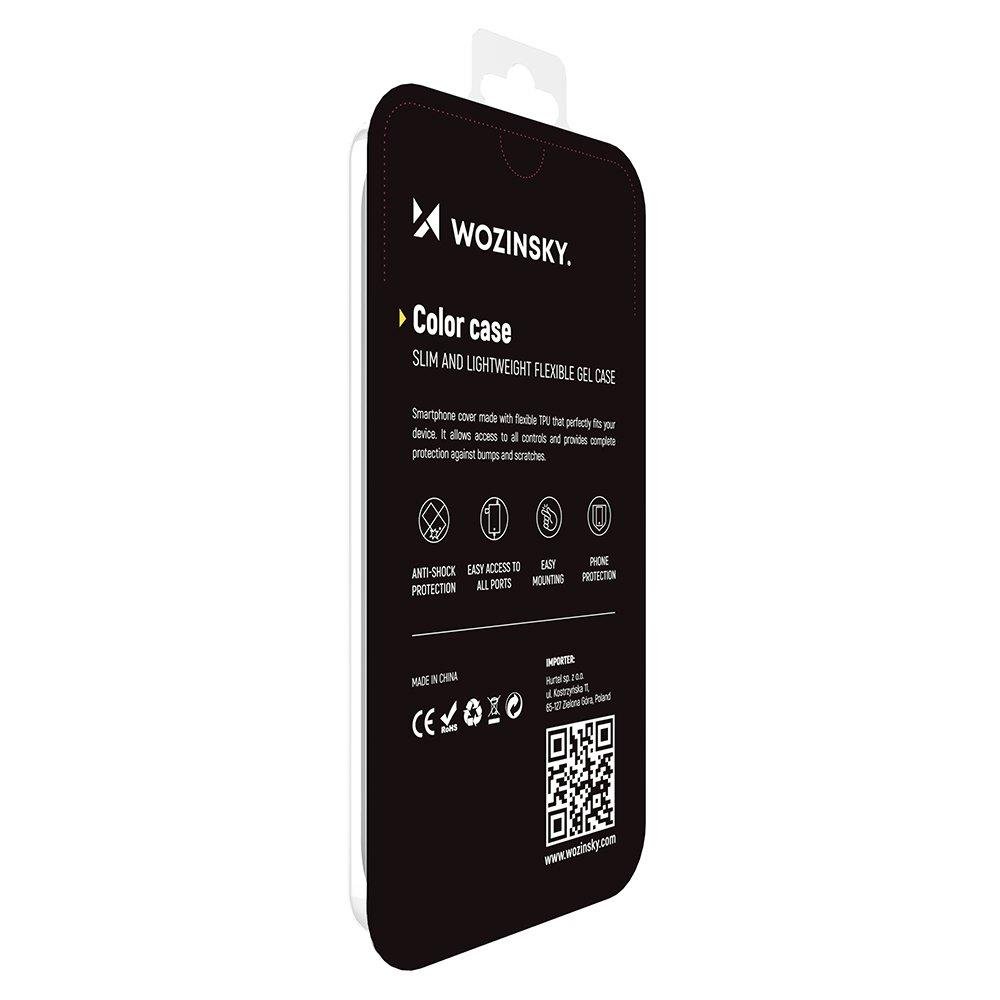 Pokrowiec silikonowy Wozinsky Color Case biay Apple iPhone XS / 4
