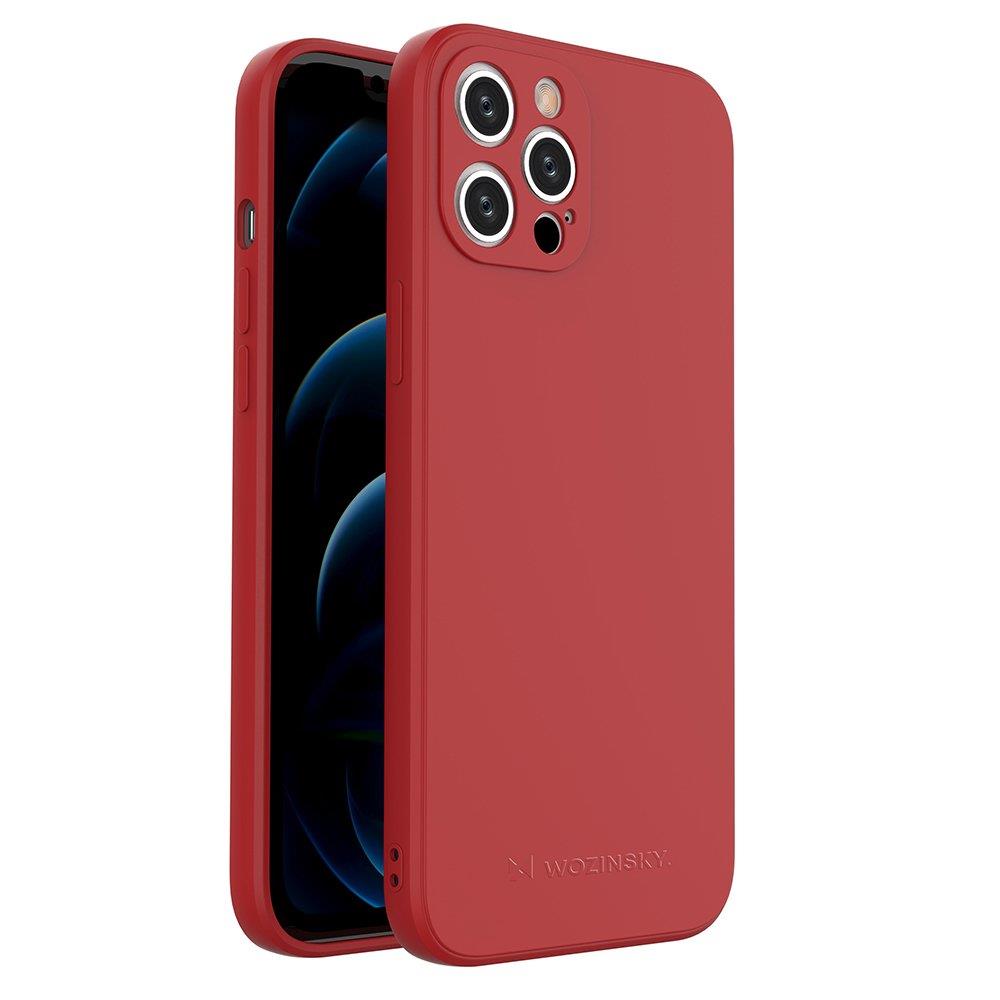 Pokrowiec silikonowy Wozinsky Color Case czerwony Apple iPhone 12 Pro Max