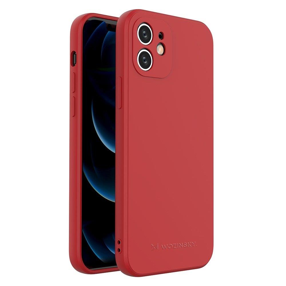 Pokrowiec silikonowy Wozinsky Color Case czerwony Apple iPhone SE 2020