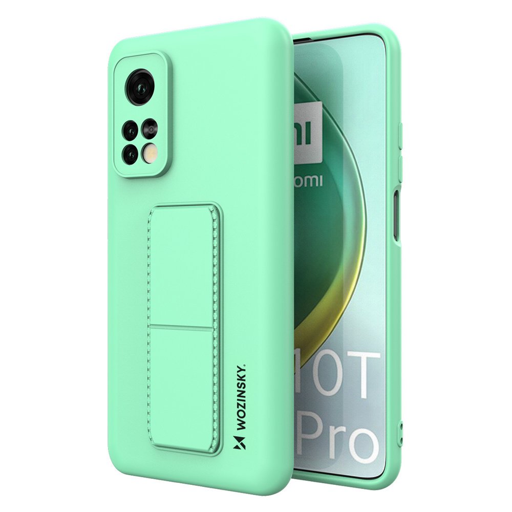 Pokrowiec silikonowy Wozinsky Kickstand Case mitowy Xiaomi Mi 10T