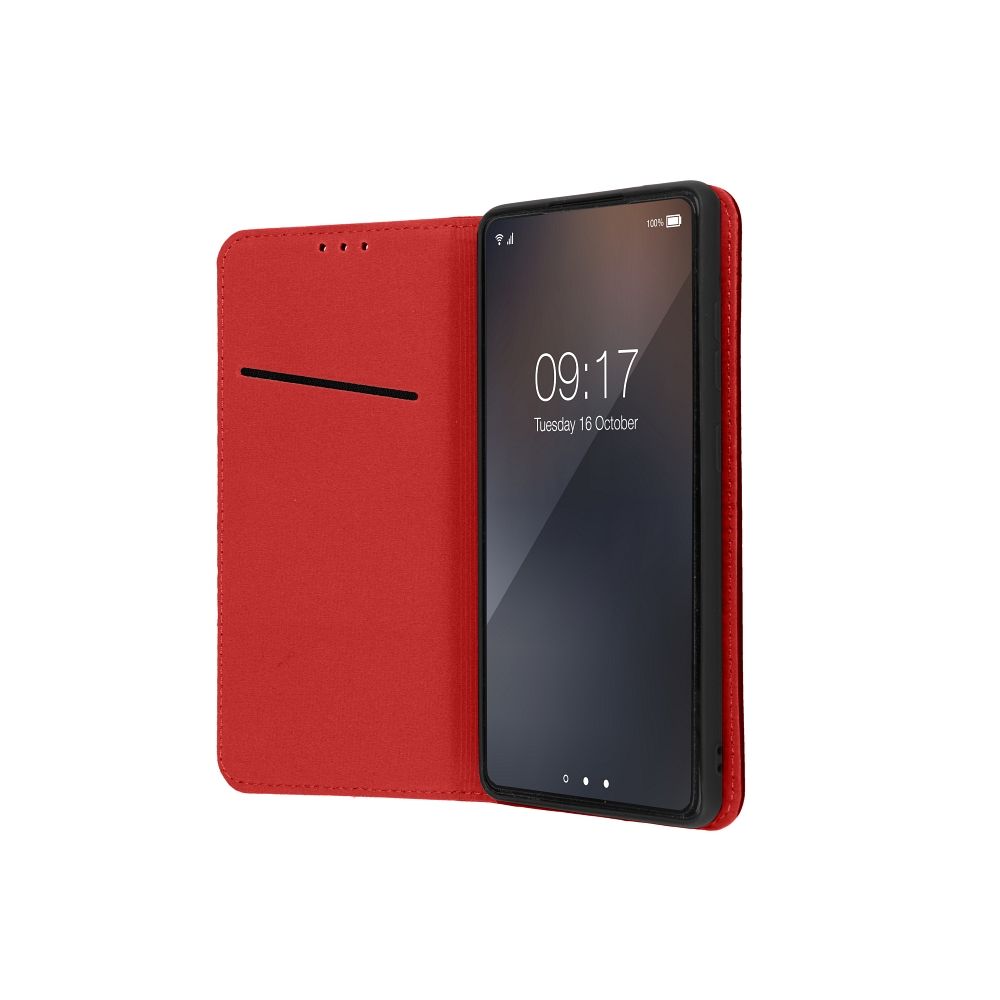 Pokrowiec skrzany Forcell Smart Pro bordowy Xiaomi Redmi 10 2022 / 8