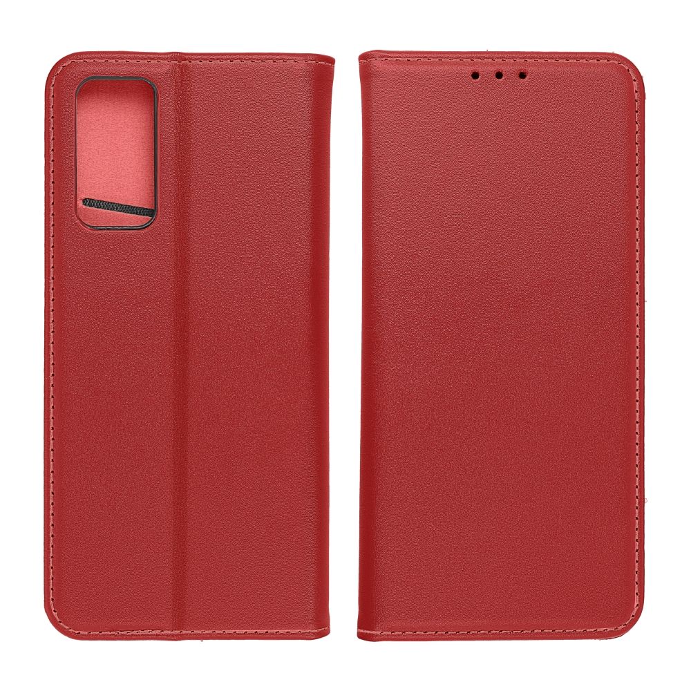 Pokrowiec skrzany Forcell Smart Pro bordowy Xiaomi Redmi Note 12S / 4