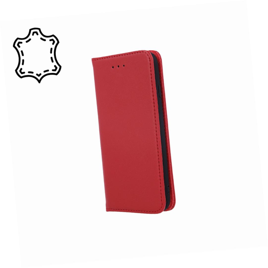 Etui skrzane zamykane z klapk i magnesem Smart Pro bordowy Xiaomi Redmi Note 10 Pro
