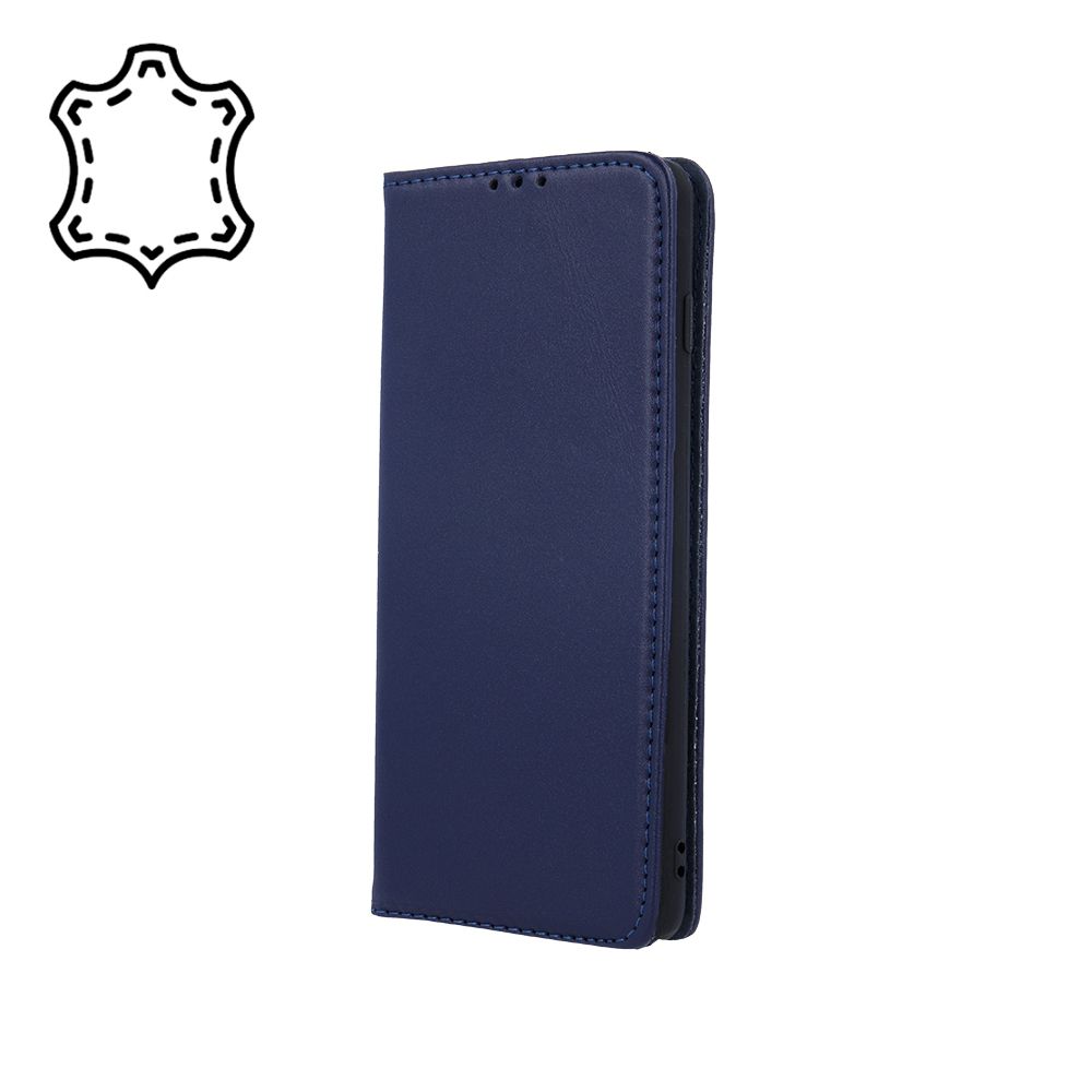 Pokrowiec skrzany Smart Pro granatowy Xiaomi Redmi Note 8T