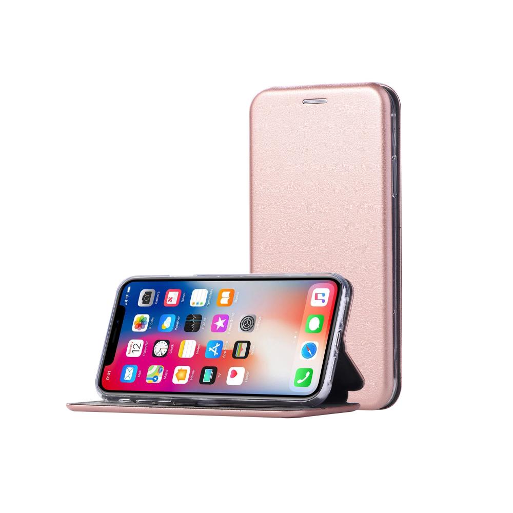 Pokrowiec Smart Diva rowo-zoty Apple iPhone XS Max / 7