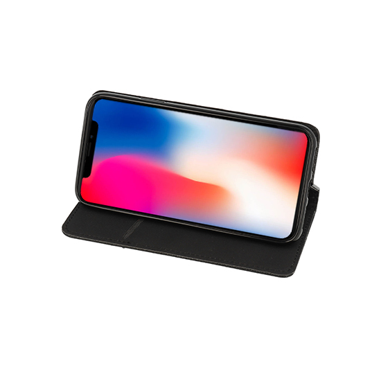 Etui zamykane z klapk i magnesem Smart Magnet czarny Apple iPhone XS Max / 4