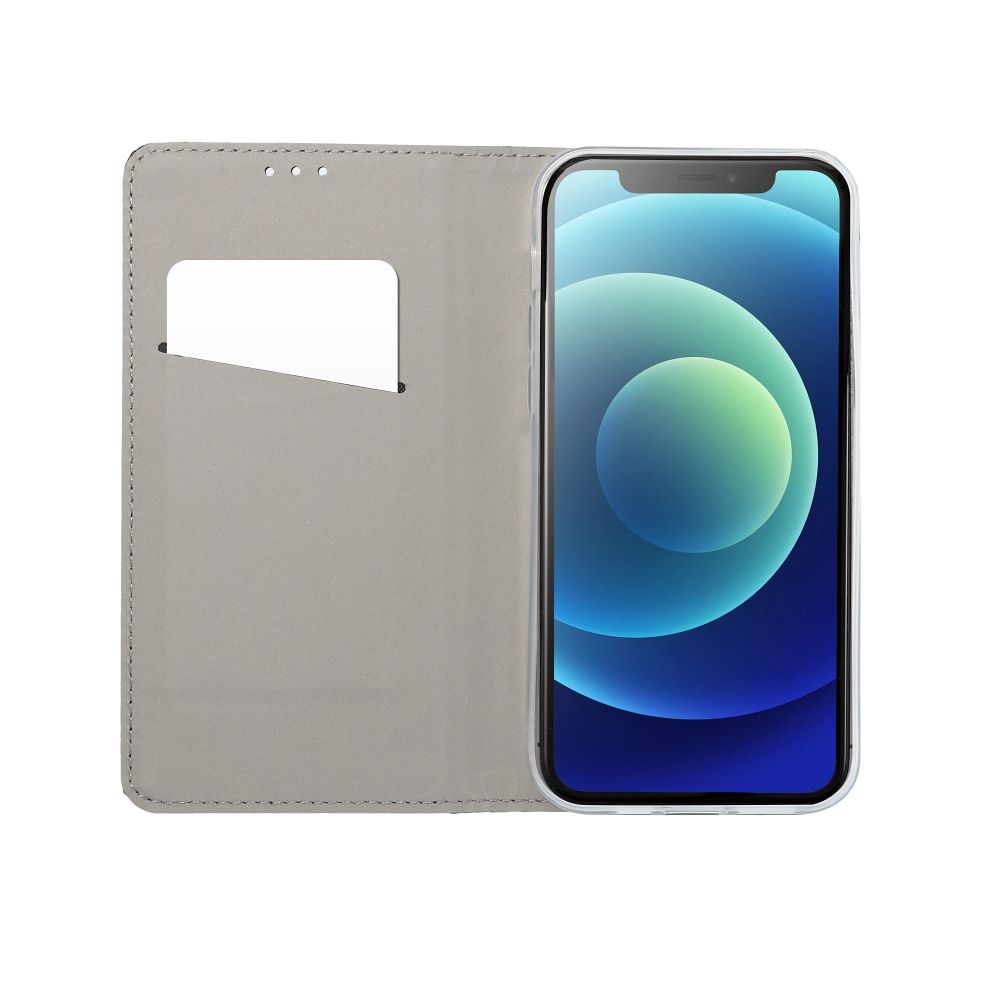 Etui zamykane z klapk i magnesem Smart Magnet czarny Xiaomi Redmi Note 12 Pro 5G / 5