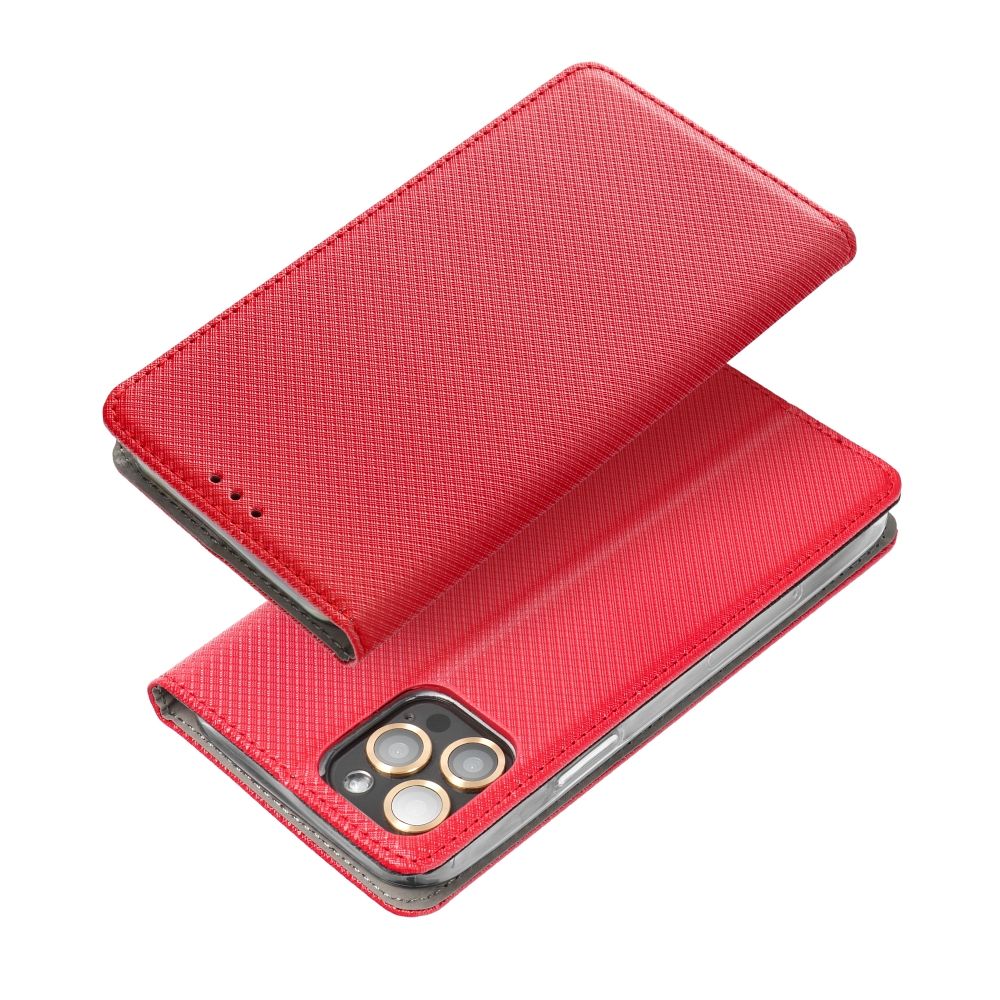 Pokrowiec Smart Magnet Book czerwony Oppo A60 / 4