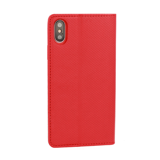 Etui zamykane z klapk i magnesem Smart Magnet czerwony Xiaomi Redmi Note 10 Pro / 2