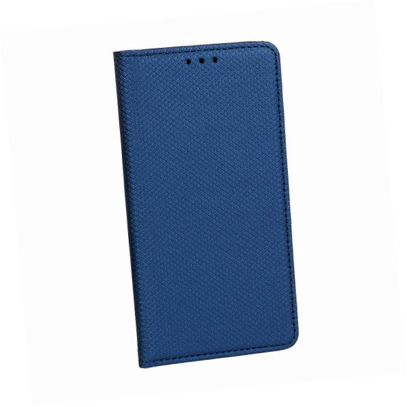 Etui zamykane z klapk i magnesem Smart Magnet granatowy Huawei P30 Lite