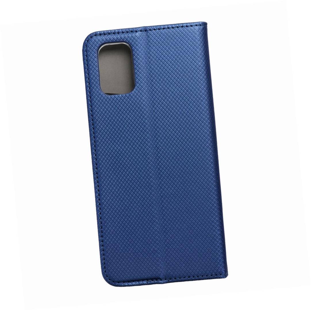 Etui zamykane z klapk i magnesem Smart Magnet granatowy Samsung Galaxy M51