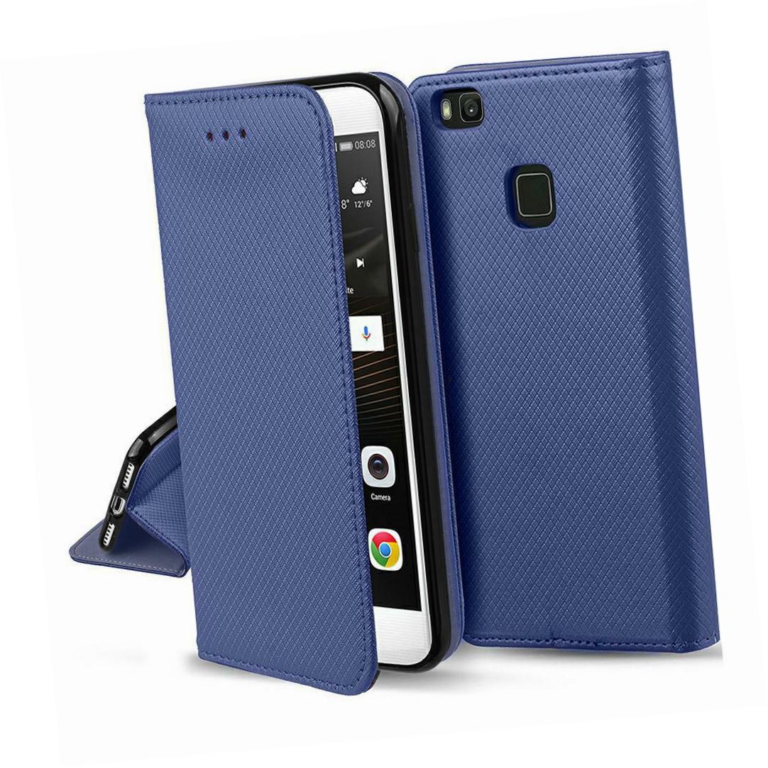 Etui zamykane z klapk i magnesem Smart Magnet granatowy Samsung Galaxy A42 5G