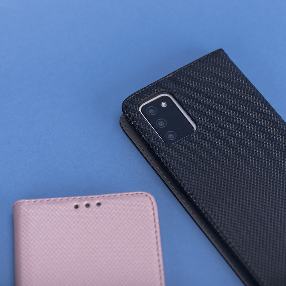 Etui zamykane z klapk i magnesem Smart Magnet czarne Oppo Find X5 Pro / 7