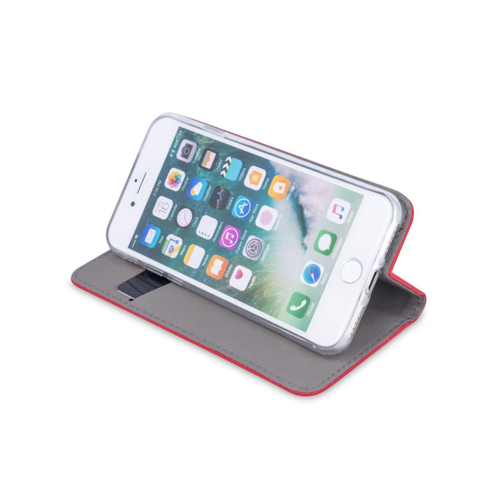 Etui zamykane z klapk i magnesem Smart Magnet czerwone Apple iPhone 14 Pro Max / 3