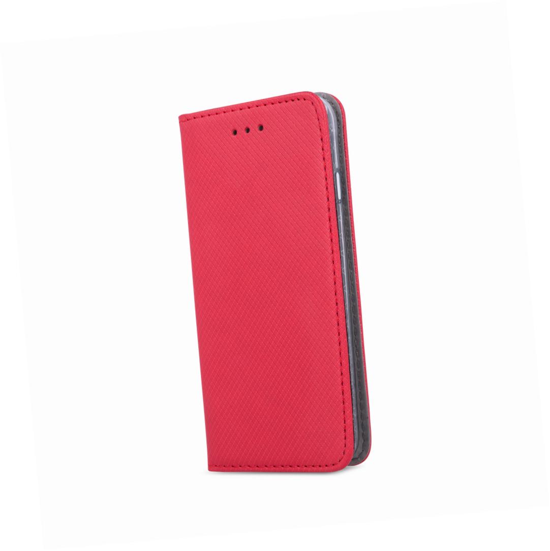 Etui zamykane z klapk i magnesem Smart Magnet czerwony Xiaomi Redmi Note 12 4G