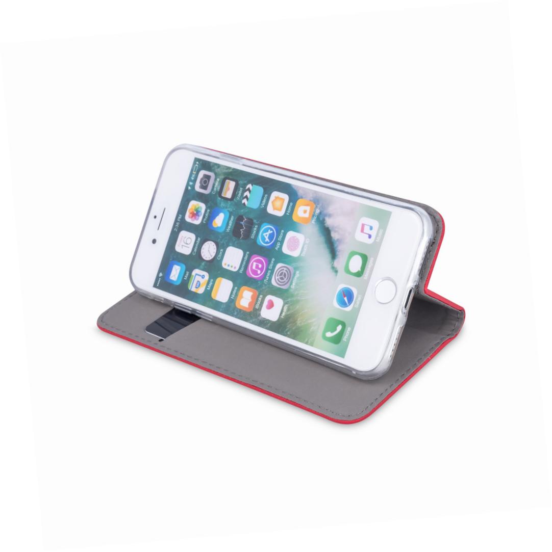 Etui zamykane z klapk i magnesem Smart Magnet czerwony Apple iPhone 15 Pro