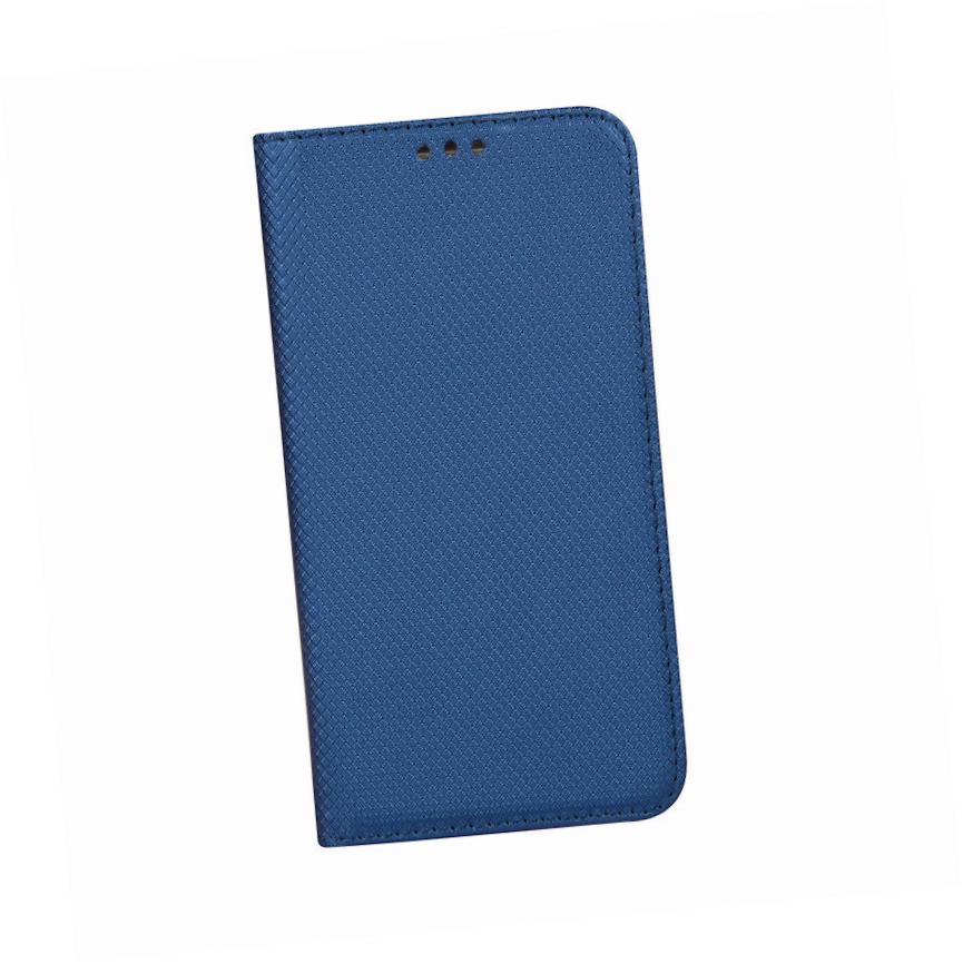 Etui zamykane z klapk i magnesem Smart Magnet granatowy Xiaomi Redmi Note 10 Pro