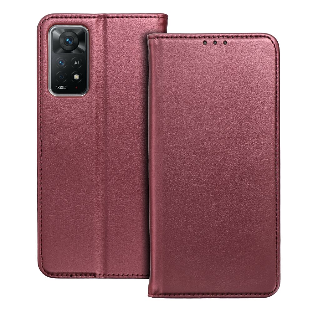 Pokrowiec Smart Magneto burgundowy Huawei Nova 12s / 3