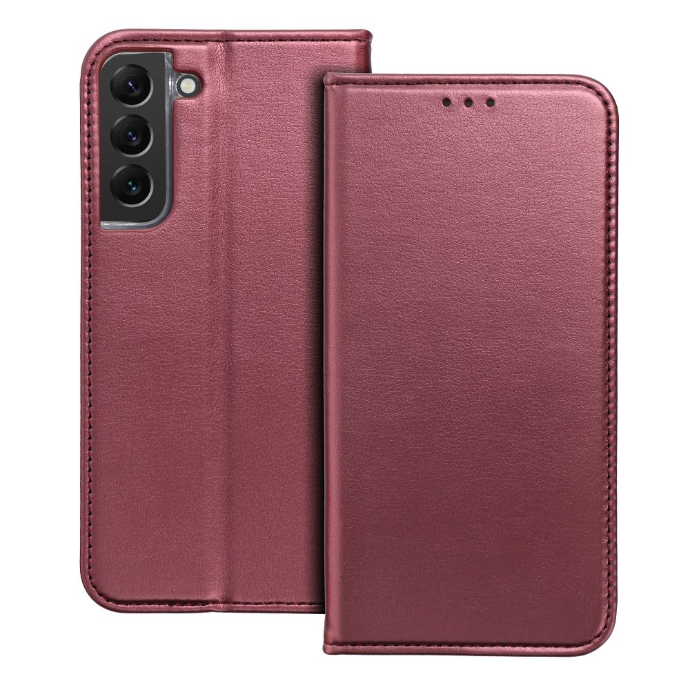 Pokrowiec Smart Magneto burgundowy Oppo A17 / 3