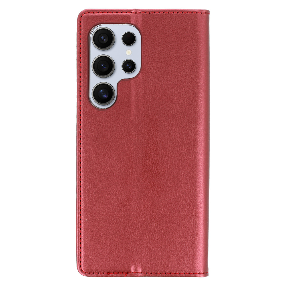 Pokrowiec Smart Magneto burgundowy Oppo A17 / 4