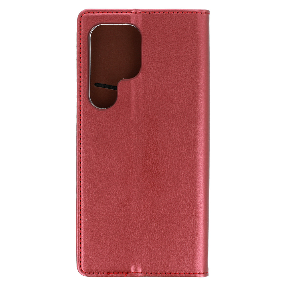 Pokrowiec Smart Magneto burgundowy Oppo A17 / 5