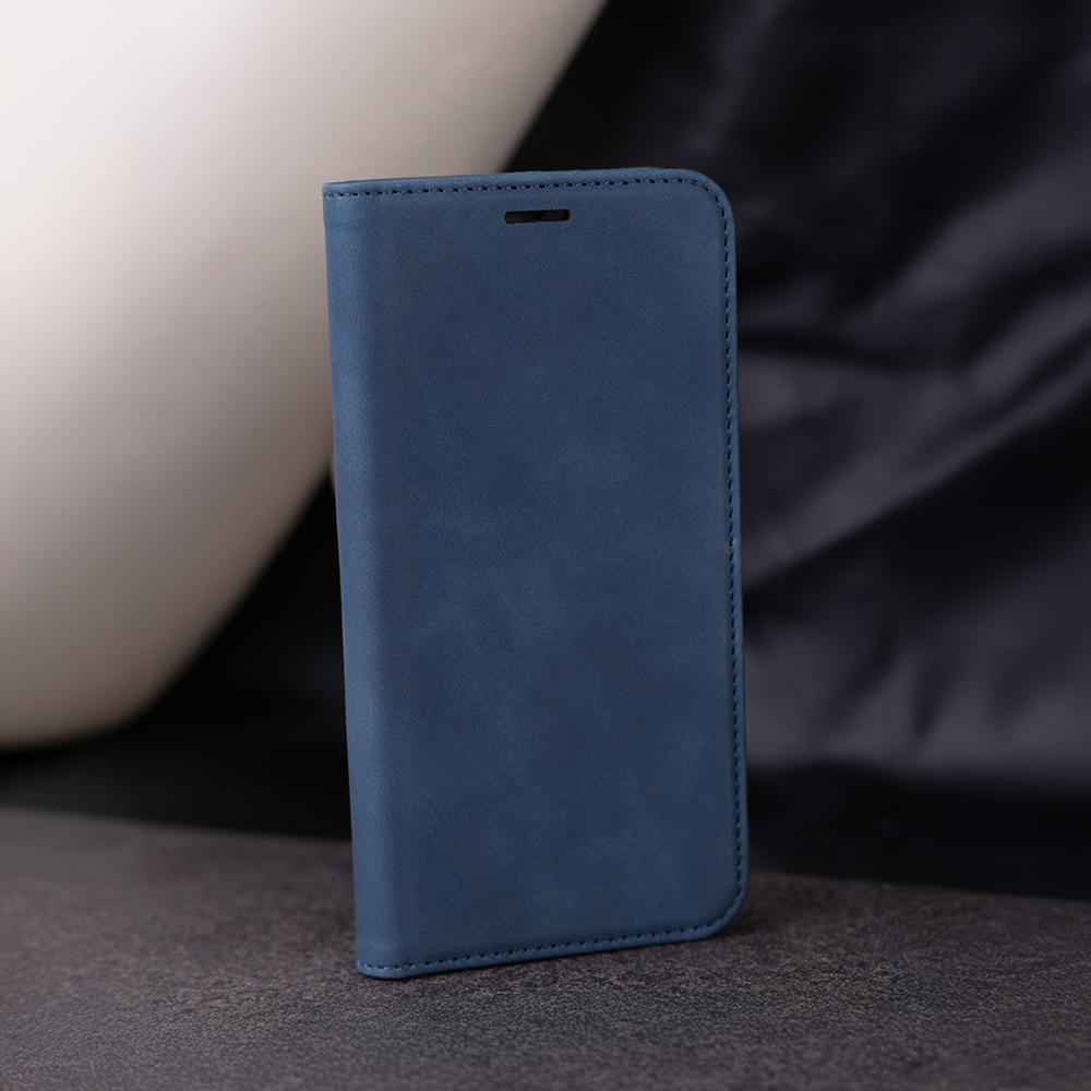 Pokrowiec Smart Suede granatowe Xiaomi Redmi Note 13 5G / 8