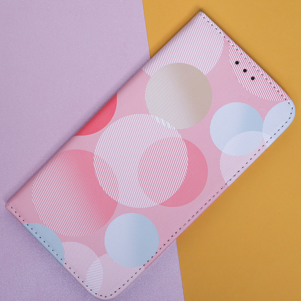 Pokrowiec Smart Trendy Coloured wzr Pastel Circular Xiaomi Redmi 9i / 6