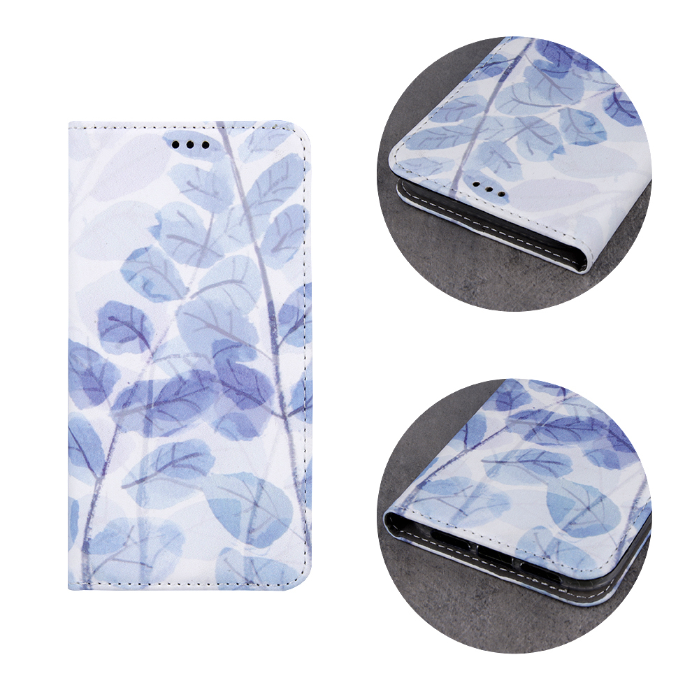 Pokrowiec Smart Trendy Frozen Leaves 3 Samsung A51 5G / 2