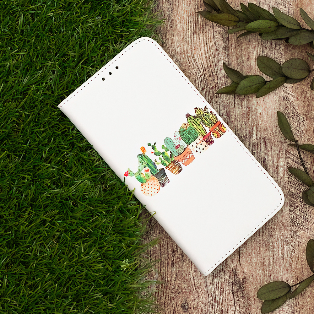 Pokrowiec Smart Trendy Kaktus 1 Xiaomi Redmi Note 10 5G / 8