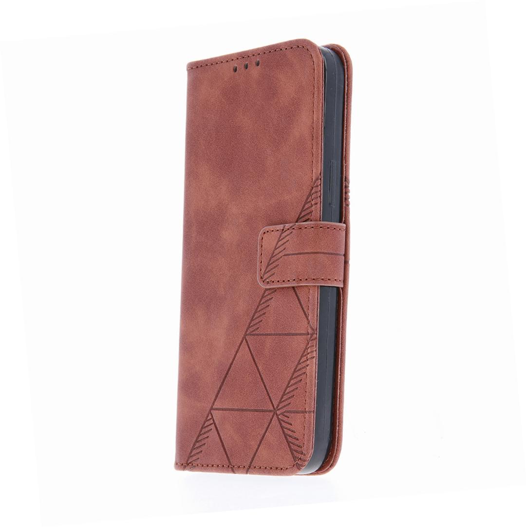 Etui zamykane z klapk Smart Porto brzowe Apple iPhone 14 Pro Max