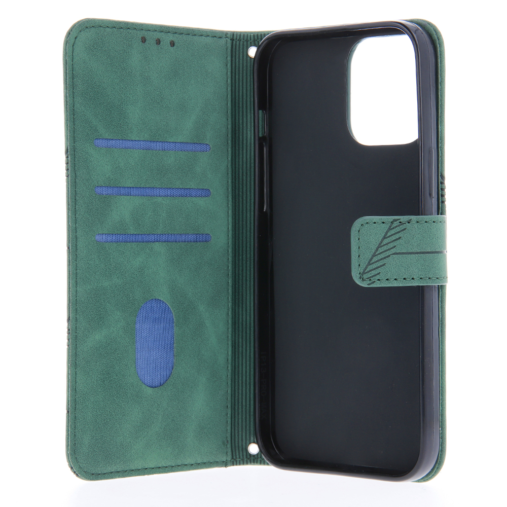 Etui zamykane z klapk Smart Porto zielone Apple iPhone 14 Pro / 3