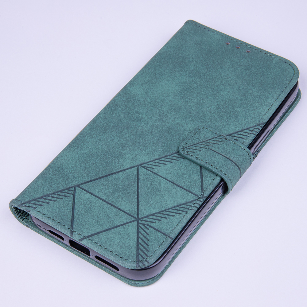 Etui zamykane z klapk Smart Porto zielone Apple iPhone 14 Pro / 4