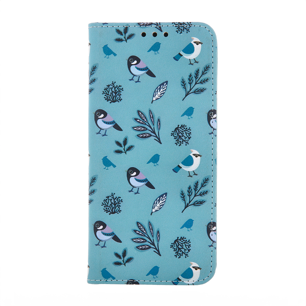 Pokrowiec Smart Trendy Winter Birds Samsung Galaxy A34 5G / 2