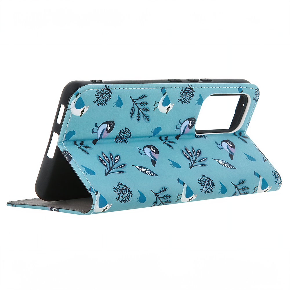 Pokrowiec Smart Trendy Winter Birds Samsung Galaxy A34 5G / 6