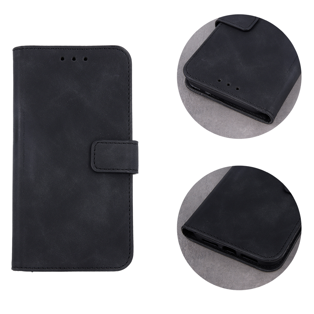 Pokrowiec Smart Velvet czarne Xiaomi Redmi 9AT / 3