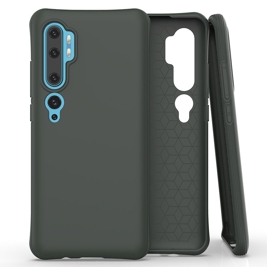 Pokrowiec Soft Case ciemnozielony Xiaomi Mi CC9 Pro