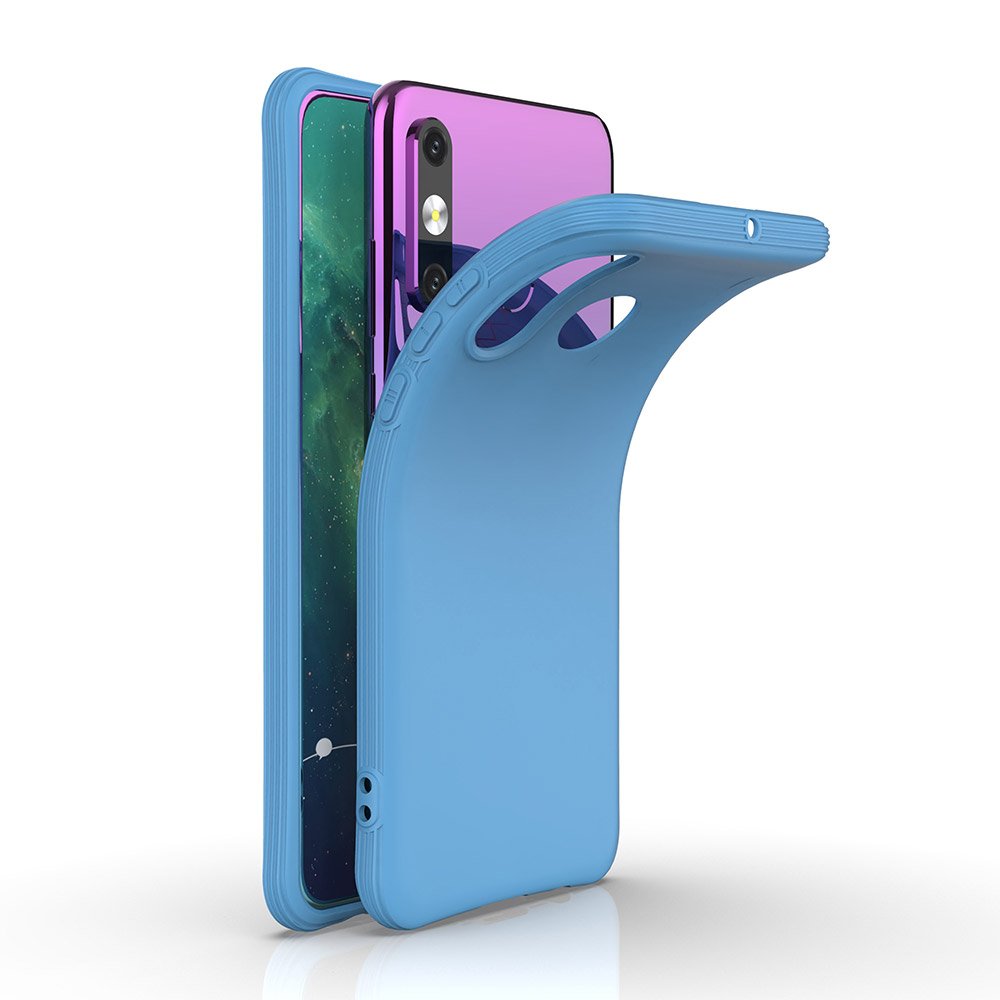 Pokrowiec Soft Case niebieski Huawei P30 Lite / 2