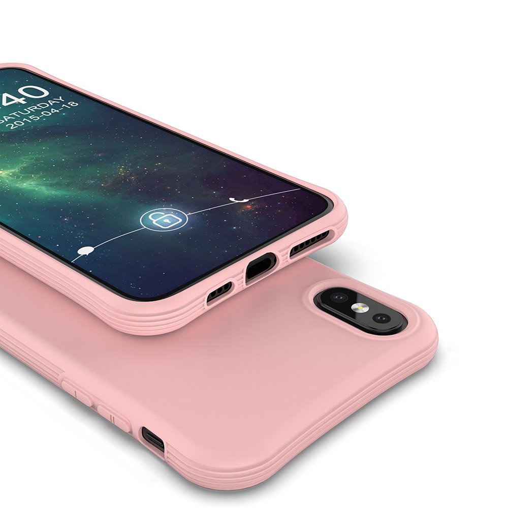 Pokrowiec Soft Case rowy Apple iPhone XS Max / 5