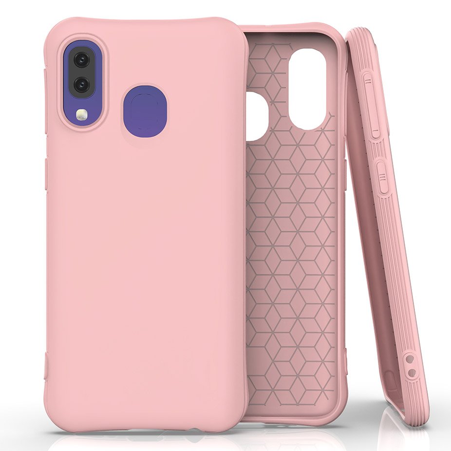 Pokrowiec Soft Case rowy Samsung Galaxy A40