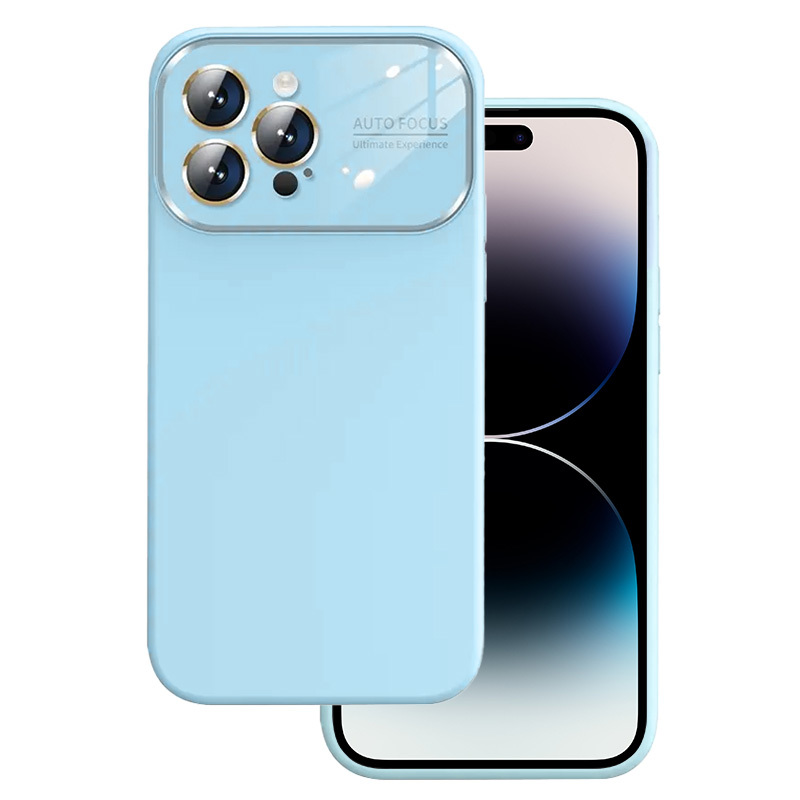 Pokrowiec Soft Silicone Lens Case jasnoniebieski Apple iPhone 13 Pro Max