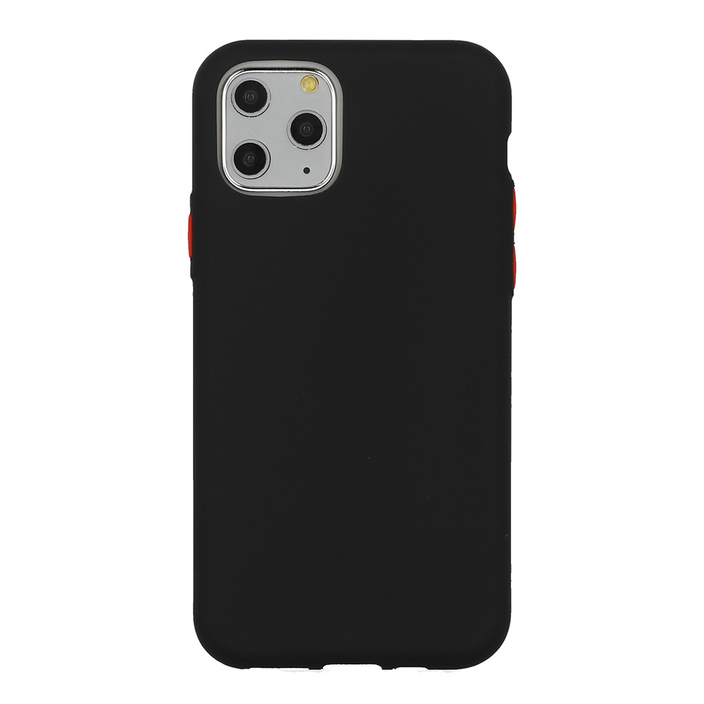 Pokrowiec Solid Silicone Case czarny Xiaomi Redmi 9A