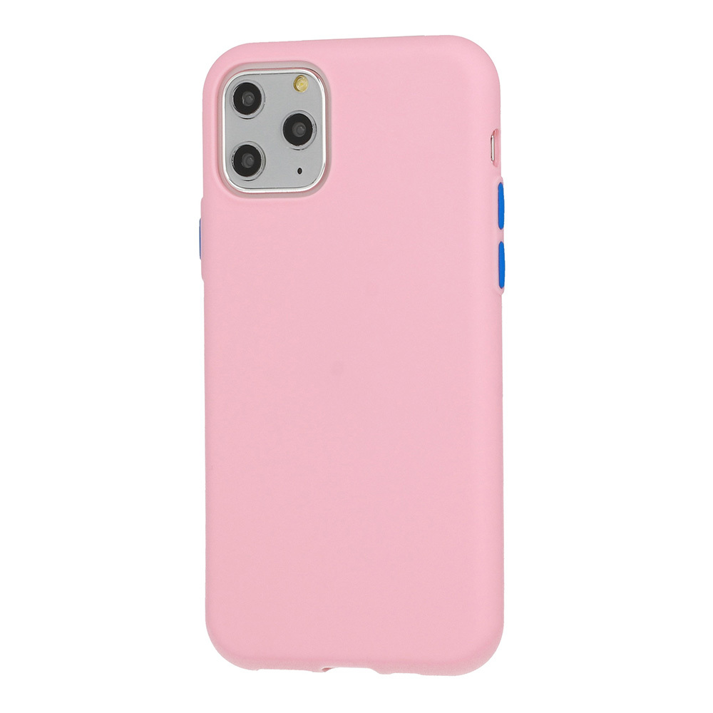 Pokrowiec Solid Silicone Case jasnorowy Apple iPhone 12 Pro / 2