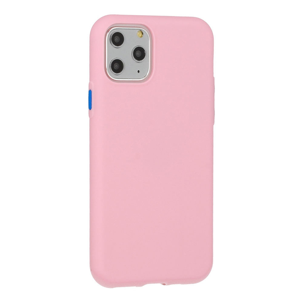 Pokrowiec Solid Silicone Case jasnorowy Apple iPhone 12 Pro / 3