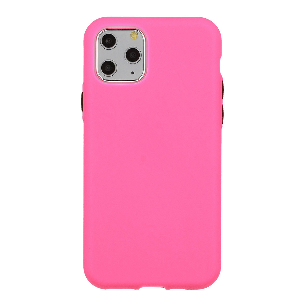 Pokrowiec Solid Silicone Case rowy Apple iPhone SE 2020