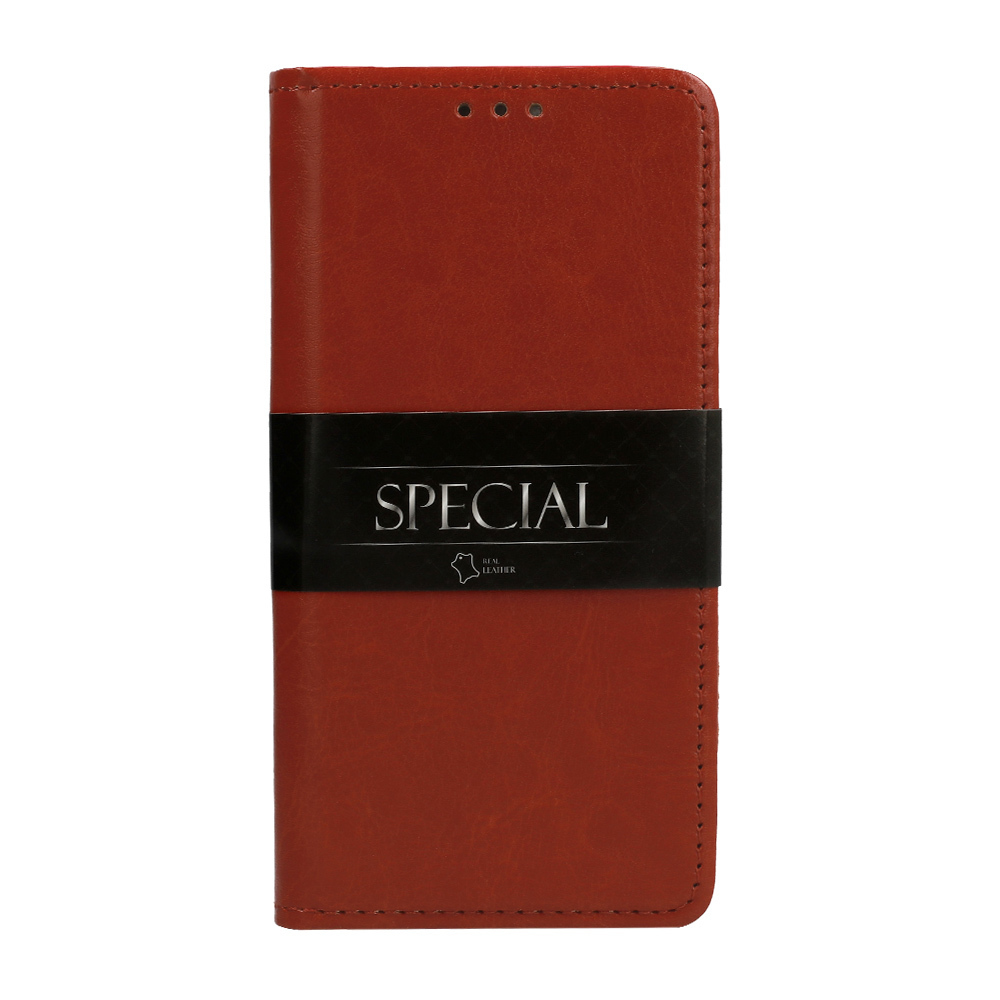 Pokrowiec Special Book brzowy Xiaomi Redmi 10A / 4